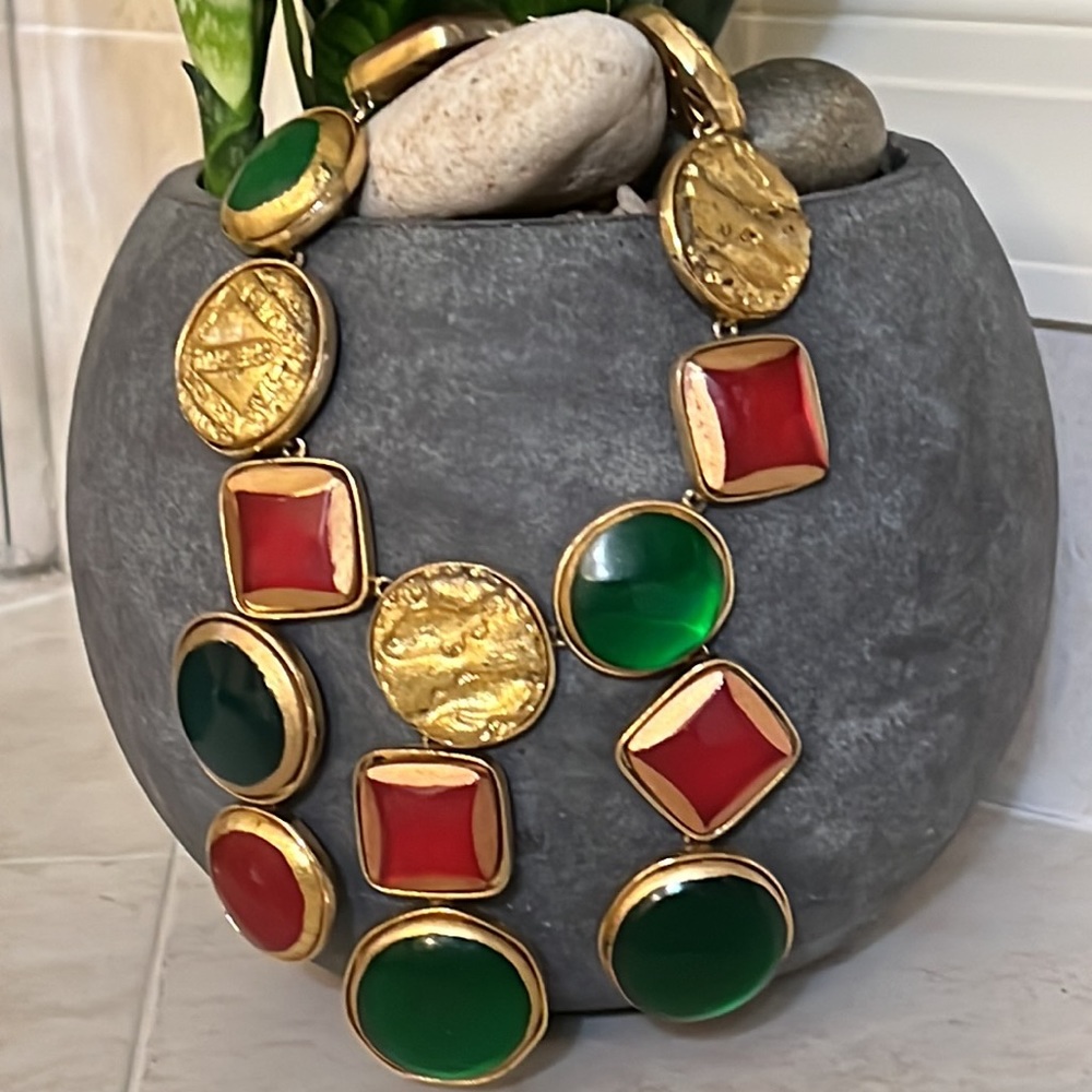 Rare Kenneth Lane vintage necklace - Picture 9 of 17